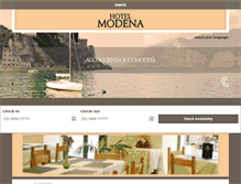 Tablet Screenshot of hotelmalcesine.com